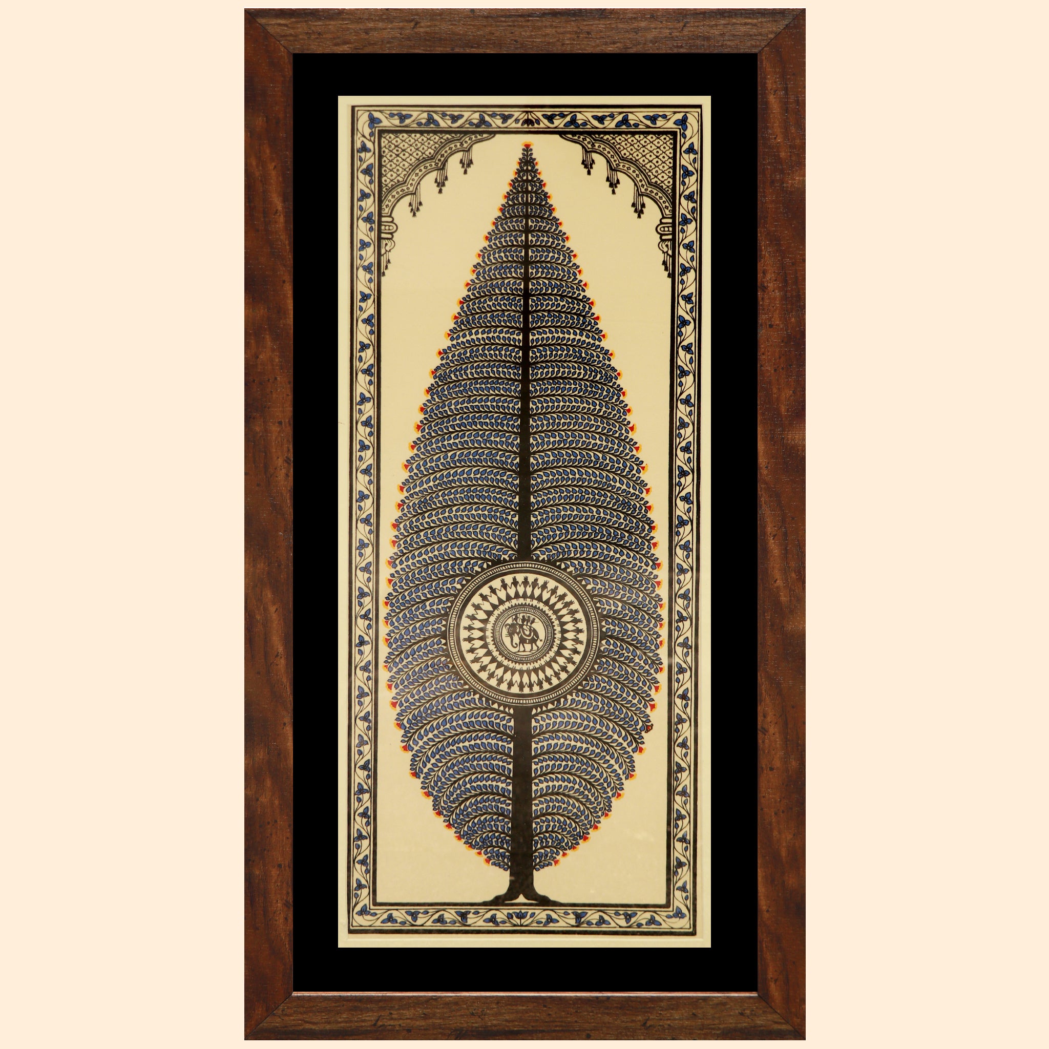 Handpainted Pattachitra - Tree of Life: Eternal Essence